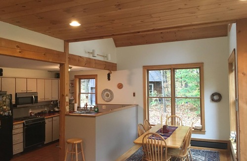 Brownsville House | Beautiful craftsman-built home with natural wood and large windows in every room