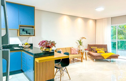 Boituva Apartment | BEAUTIFUL FULL DUPLEX APARTMENT, WITH GOURMET AREA + HOME OFFICE