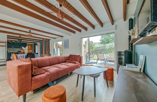 Fatouville-Grestain House | Beautiful Honfleuraise House 10-12 persons 6 CH with swimming pool
