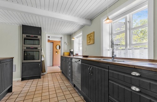 Boderne House | Beautiful home in Aakirkeby with WiFi