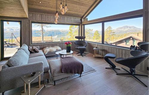 Hjartdal House | Beautiful Home In Tuddal With Wifi
