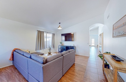 Villages At Queen Creek House | Beautiful home with outdoor private pool & private pool spa