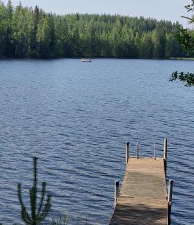 Pulsa Villa | Beautiful house and sauna on the lake, 175 m2