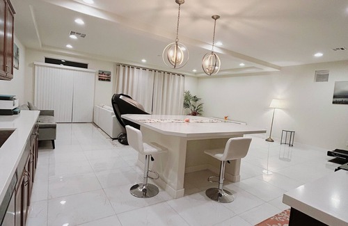 Enterprise House | Beautiful Las Vegas Master Bedroom with Private Bathroom