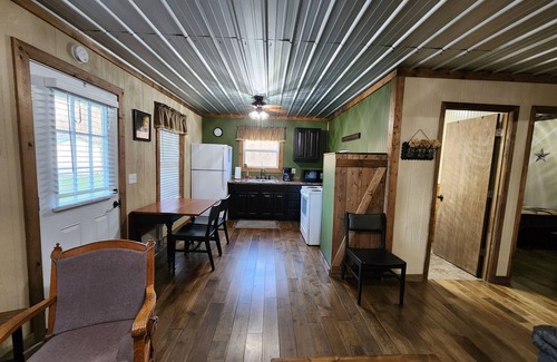Taswell Cabin | Beautiful private country setting, 4 miles to Little Patoka Boat Ramp.