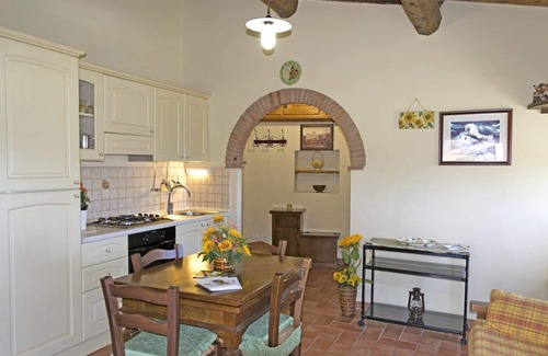 Cortona House | Beautiful private villa with pool, WIFI, TV, terrace, pets allowed, panoramic view and parking