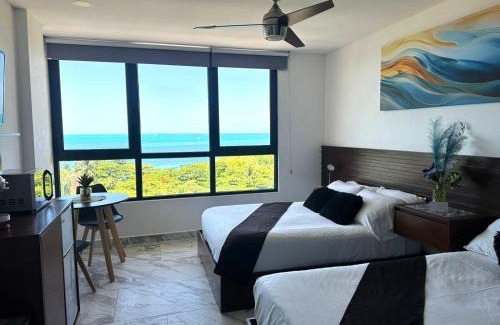 Zona Hotelera Apartment | Beautiful sea view apartment in the Hotel Zone Cancun