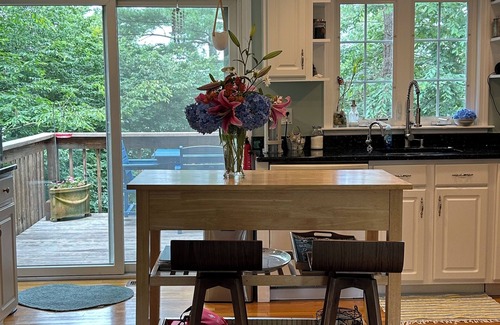 Mashpee Condo | Beautiful sunset on John’s Pond