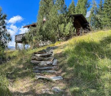 Riein Ski Chalet | Beautiful Swiss chalet with breathtaking views and a sauna