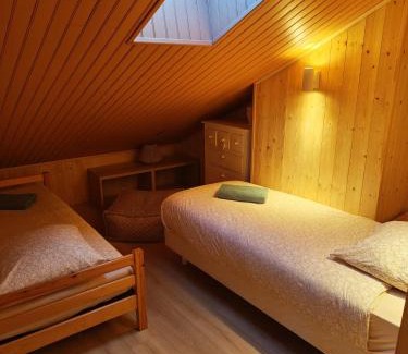 Greolieres les Neiges Apartment | Bel appartement type chalet avec balnéo et jardin