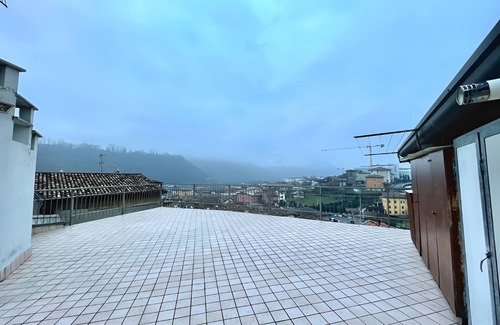 Vertova Apartment | Bellavista apartment in Vertova with breathtaking mountain views