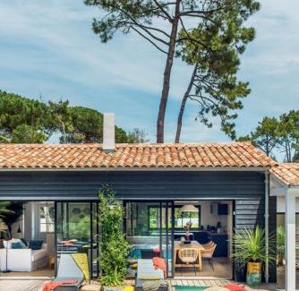 La Couarde-sur-Mer Villa | Belle villa rétaise 4 étoiles avec piscine chauffée