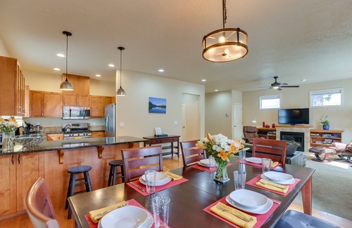 Old Farm District House | Bend Getaway w/Private Hot Tub, Patio & Grill!