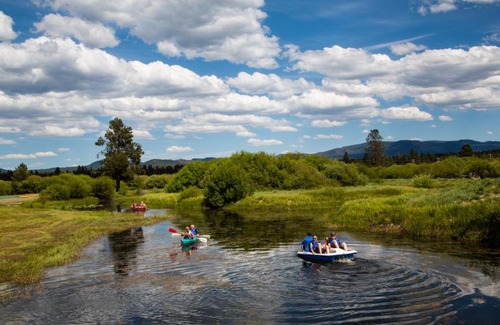 Three Rivers Resort | Bend-Sunriver Camping Resort Two-Bedroom Cabin 5
