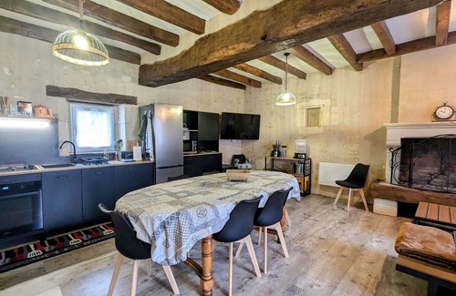 Vicq-sur-Nahon Cottage | Berry cottage: covered terrace, ping-pong, near Beauval Zoo and Valençay Castle