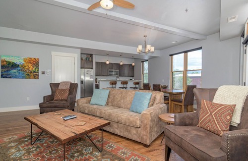 Salida Condo | Best location in Salida! 2 River front decks, looks over Arkansas River Playhole!