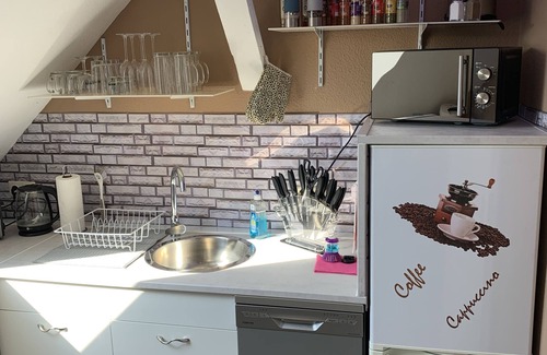 Wittenberge Apartment | Best price holiday apartment- Netflix, self-check-in, WiFi on the Elbe Cycle Path in Wittenberge