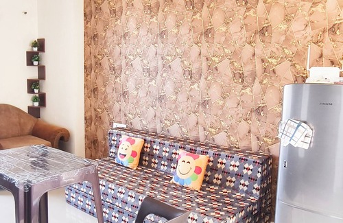 Sanganer Apartment | Bhk- 1, bedroom apartment in enchanting Bhankrota with fitness room, WiFi