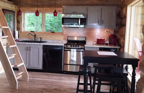 Grantsburg Cabin | BIG TIMBER RIVER CABINS "The Hawk's Nest"