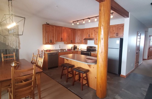 Big White Ski Resort Condo | Big White Retreat across from Bullet Chair and Steps to Village