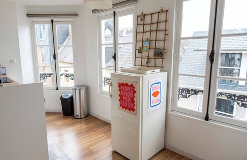 Moyenneville Apartment | Bleu Bonheur, Appartement Cosy au Coeur de la Baie
