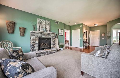 Shipshewana House | Blue Birds Perch Stunning Home on Private Hilltop