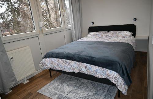 Novi Zagreb Apartment | Blue Doors