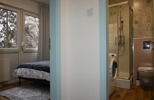 Novi Zagreb Apartment | Blue Doors