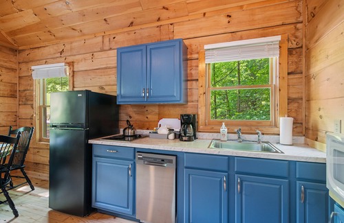 Jefferson Cabin | Blue RIdge Pkwy, Jefferson Sleeps 4 - mult. cabins avail. contact us for groups