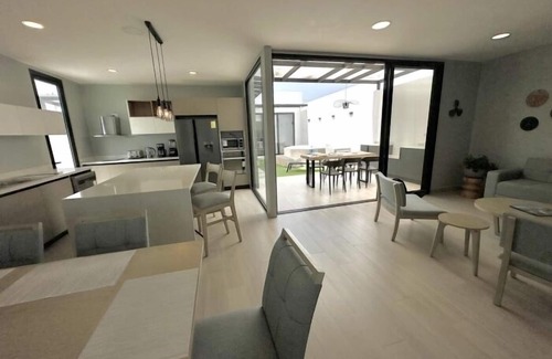 Punta Blanca Villa | Blue Villa in Punta Blanca · 3 bedrooms · 7 beds · 3 baths