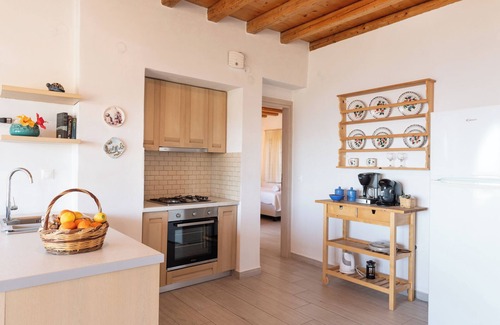 Skala Apartment | Blue Vista Patmos Sofia Quadruple Apartment
