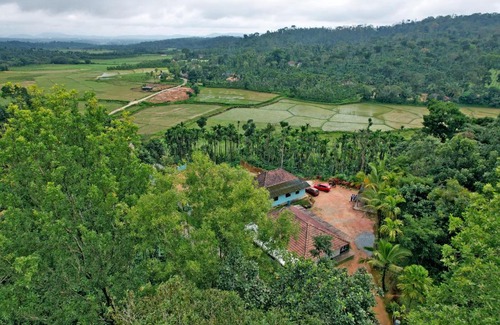 Mudigere House | BlueMoon Homestay - Near to falls & Trekking