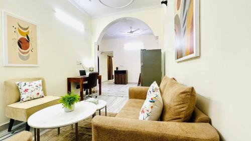 Rohini Apartment | BluO Modern 1BHK Rohini - Parking , Balcony