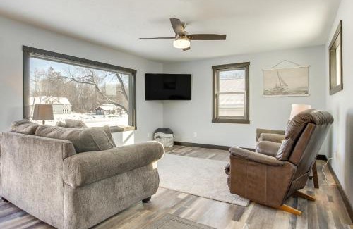 Oconto House | Boat Dock Riverfront Oconto Home!