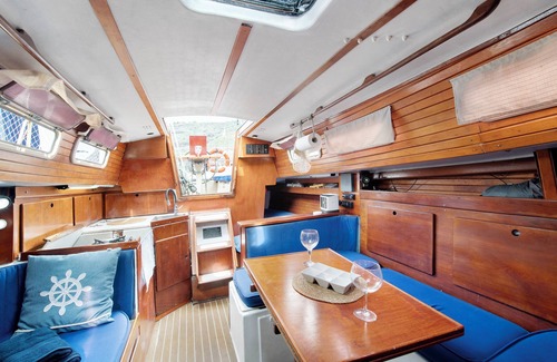 Tazacorte Boat Rental | Boat 'Ventisquero' with Sea View, Private Terrace and Balcony