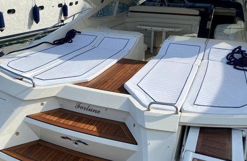 Arzachena Boat Rental | Boat "Yacht Cantieri Sarnico 60 Feet" with Private Terrace, Balcony & Wi-Fi