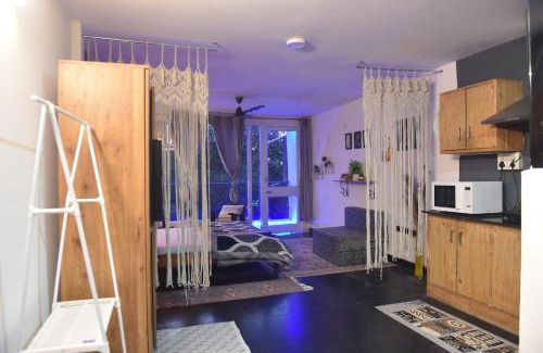 Hauz Khas Village Apartment | BOHO House, Hosted by Gypsy Cafe