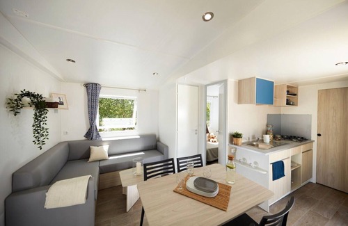 Vernioz House | Bontemps Campsite* - Mobile home Loft Premium 4 rooms 6 people Air-conditioned Dishwasher