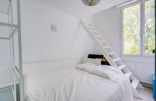 Saint Seurin - Fondaudege House | Bordeaux centre, Appartement privatif et 5 chambres privées, piscine, parking