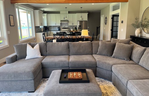 Orondo House | Brand new home on Columbia river, private pool+hot tub, minutes from Chelan