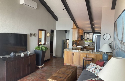 Downtown Puerto Vallarta Condo | Breezy Ocean View, 4 Blocks from the Malecon in Lush Garden Setting