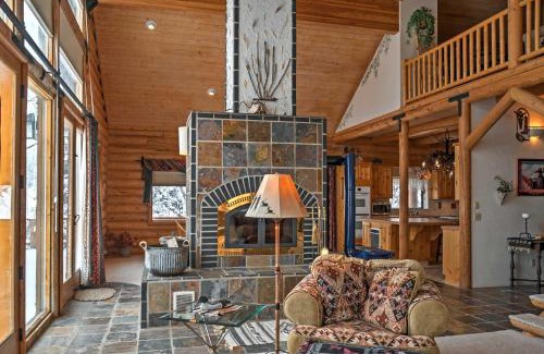 Brian Head House | Brian Head Cabin Minutes from Slopes with Game Room!