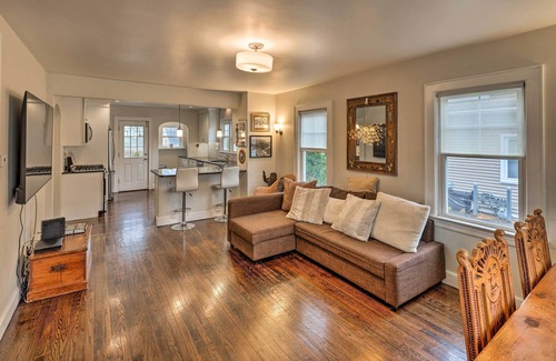 Black Rock Historic District House | Bridgeport Vacation Rental - Walk to Beach!