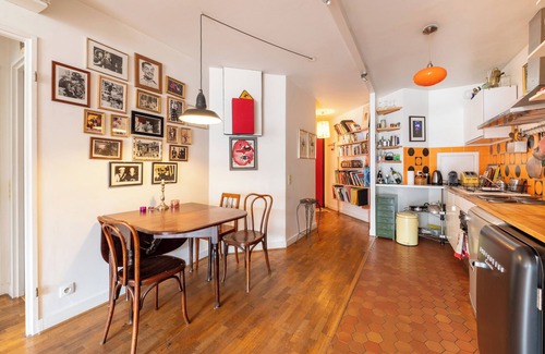 Quartier de la Goutte-d'Or Apartment | Bright 1BD Apartment with Patio, Near Sacré-Cœur