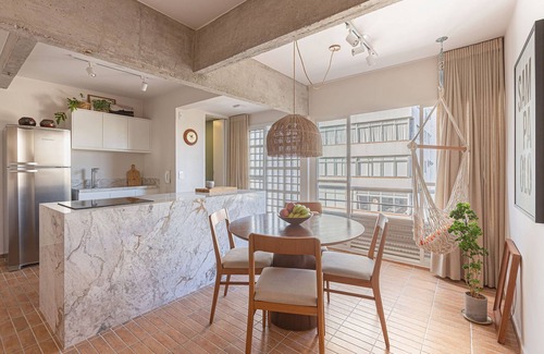 Jardins Apartment | Bright Boho Chic with a Stunning View in Jardins