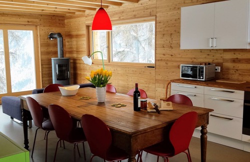 Mayens-de-Riddes Ski Chalet | Bright chalet Tzoumaz - Verbier magnificent view on privileged environment