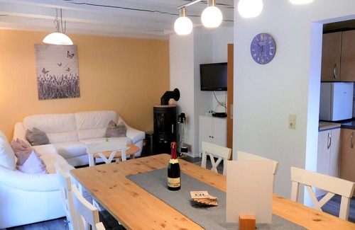 Feriendorf Silbersee House | Bright cottage in country style for up to 10 people. Additional costs and Wi-Fi incl.