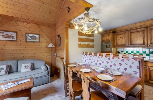 Meribel Village Apartment | Bright Duplex with Pool Access, Near Ski Lift