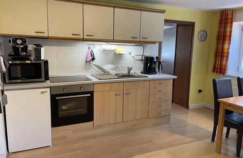 Weissbach Apartment | Bright, friendly apartment on the right one -4 persons, 44sqm, 1 bedroom with fireplace