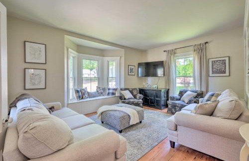 Wolfeboro House | Bright Lake Winnipesaukee Home - Walk to Town